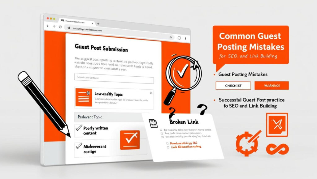 Common Mistakes to Avoid in guest posting