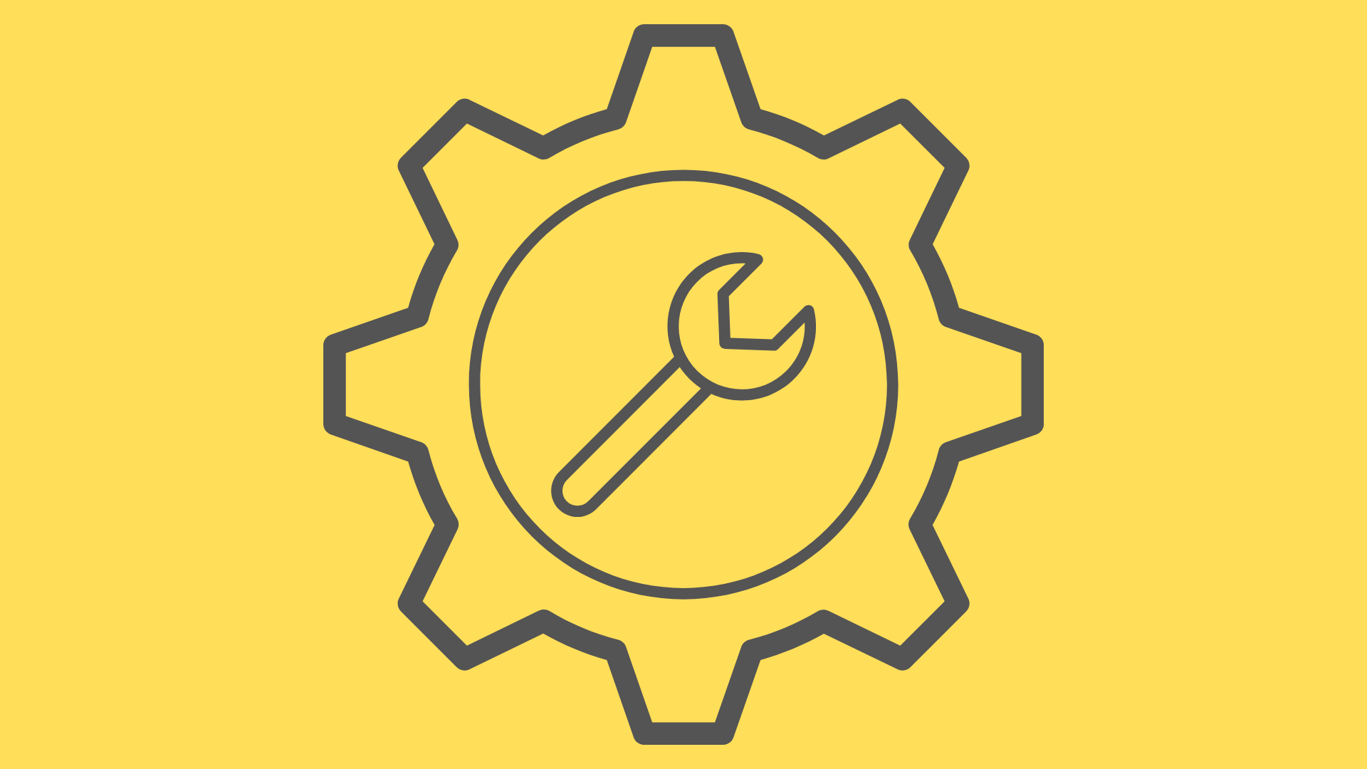 Illustration depicting gears representing technical SEO optimization