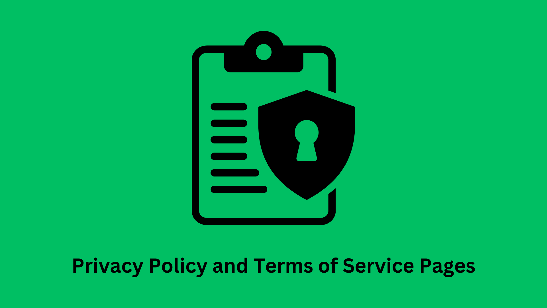 Making Your Privacy Policy and Terms of Service Pages SEO-Friendly