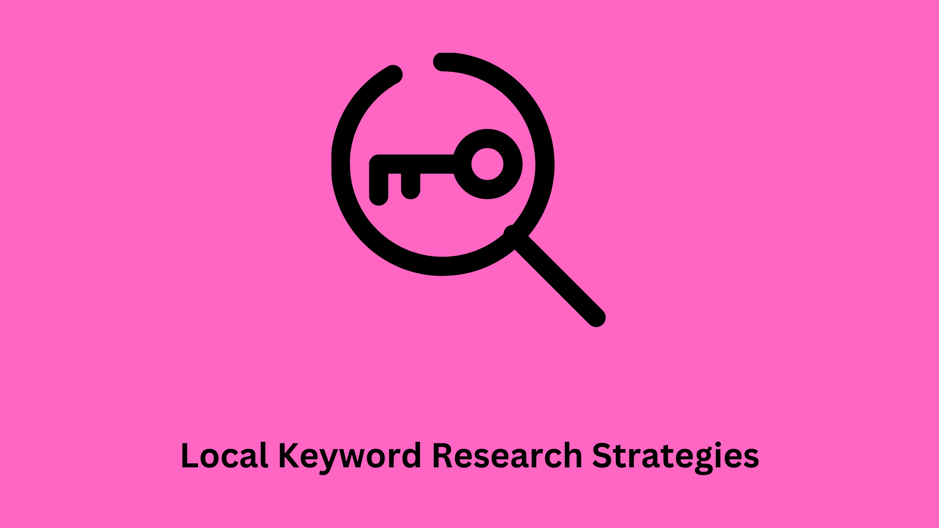 Local Keyword Research Strategies