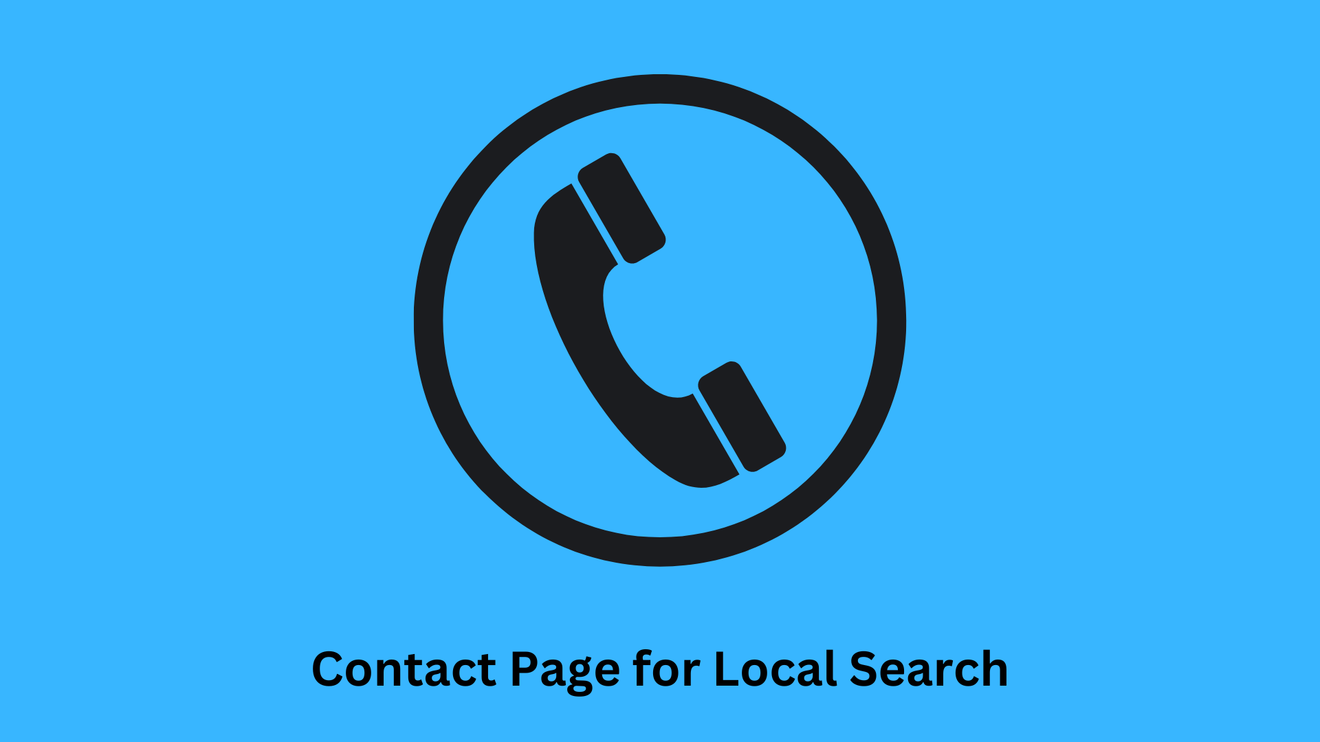 Making Your Contact Page Better for Local Search