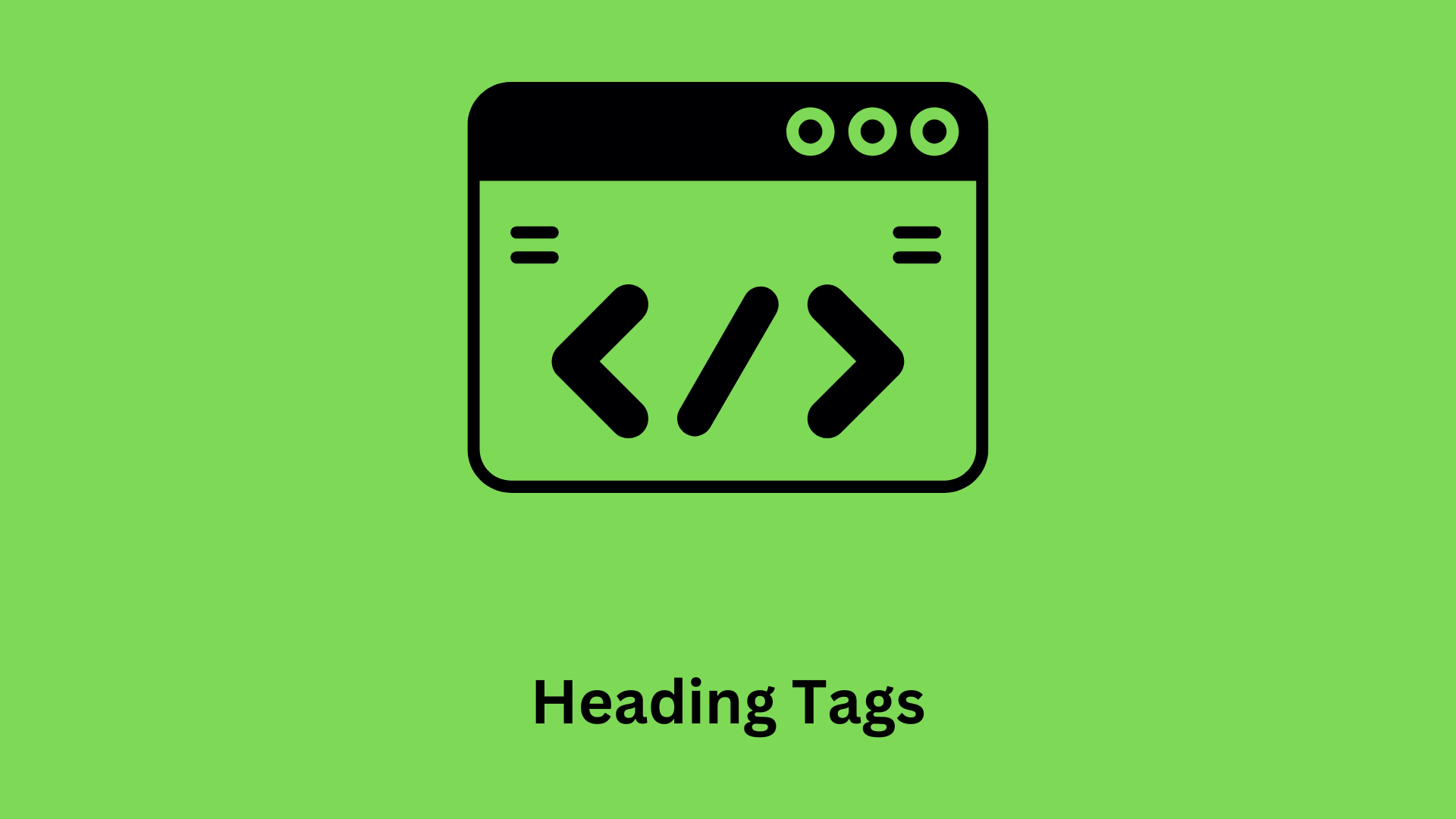 Heading Tags: Using H1, H2, H3 for SEO