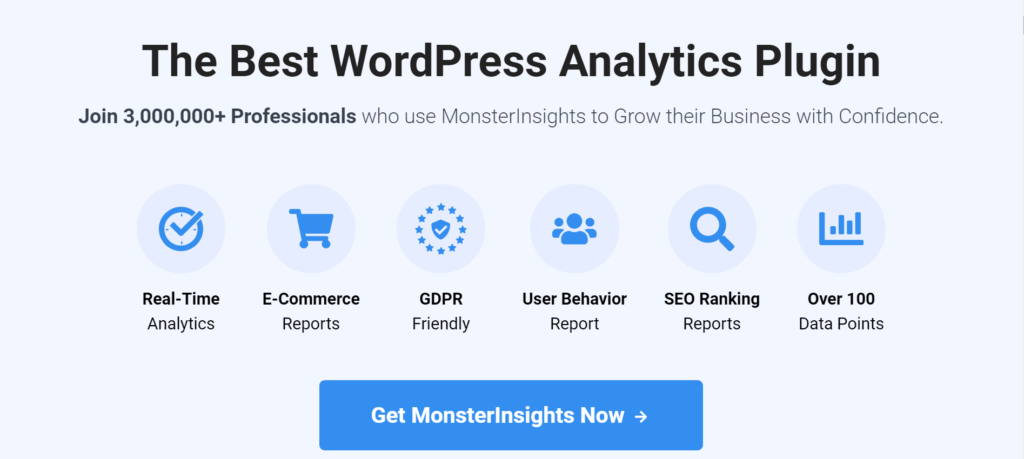 monsterinsights wordpress plugin