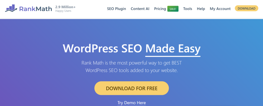 rank math seo plugin