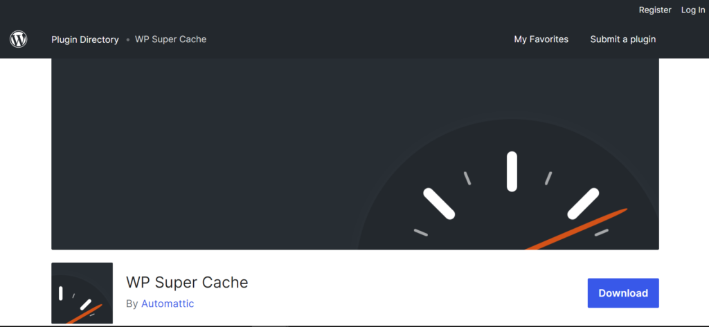 wp supercache wordpress plugin