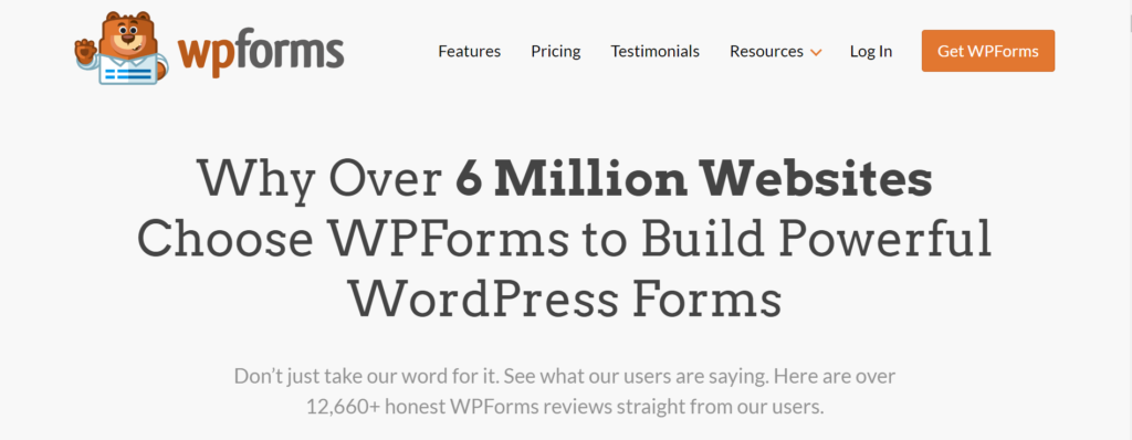 wpforms wordpress plugin