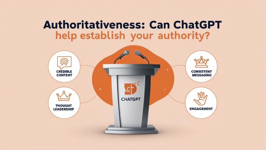 Authoritativeness: Can ChatGPT Help Establish Your Authority?