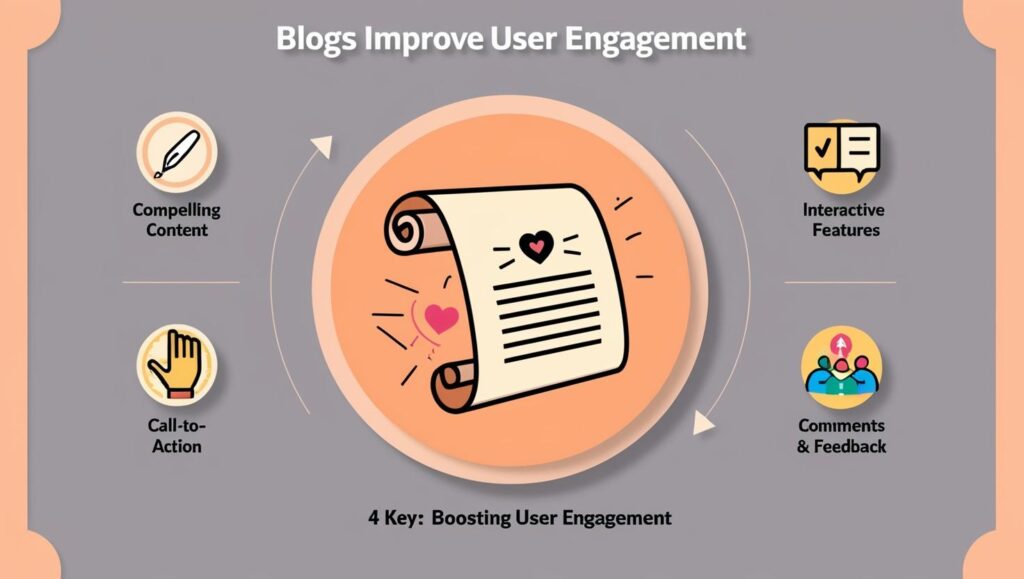 Blogs Improve User Engagement