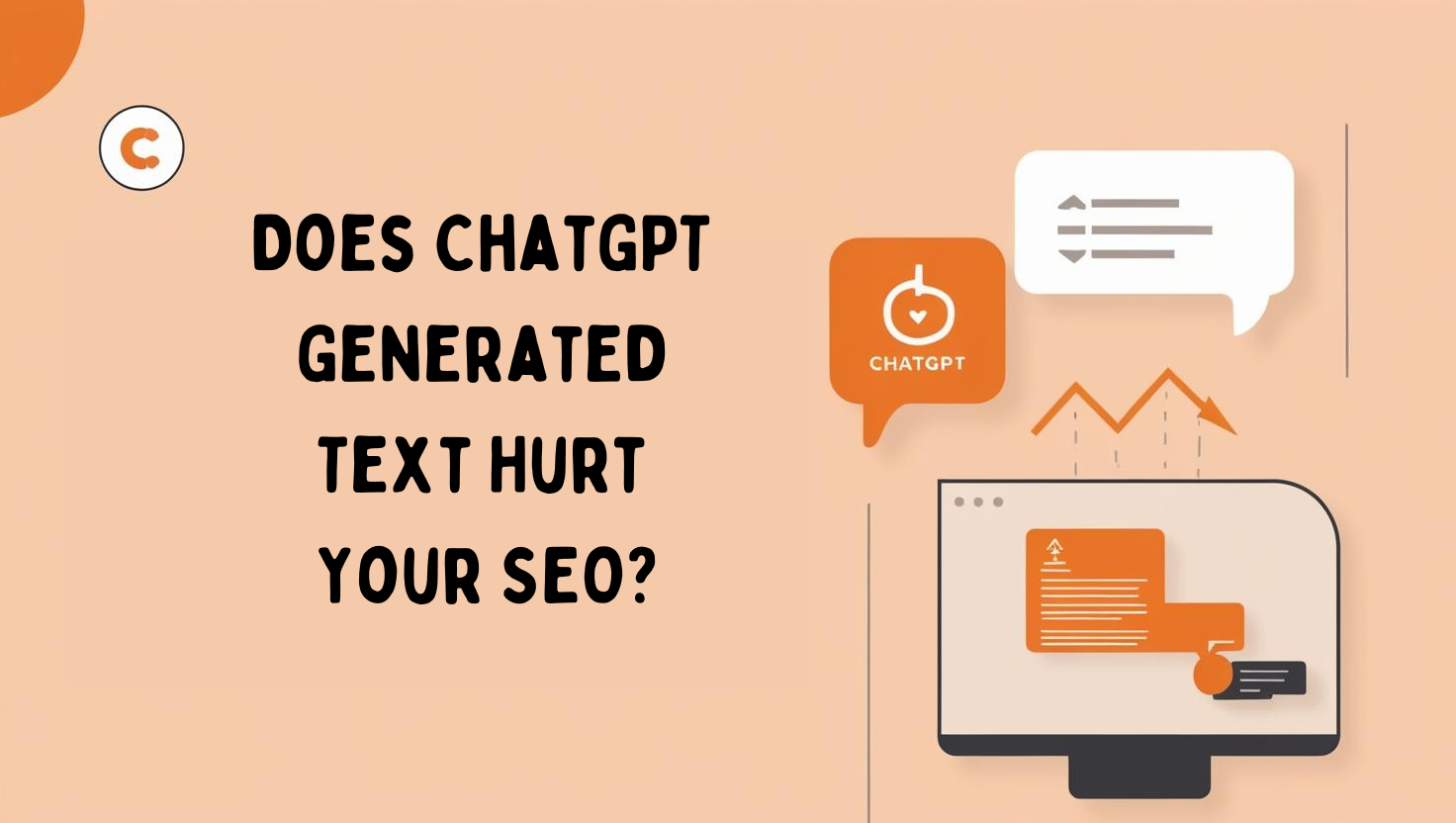 does chatgpt generated text hurt your seo