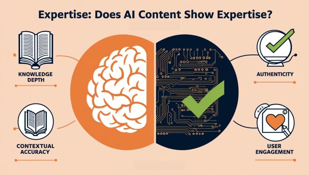 Expertise: Does AI Content Show Expertise?