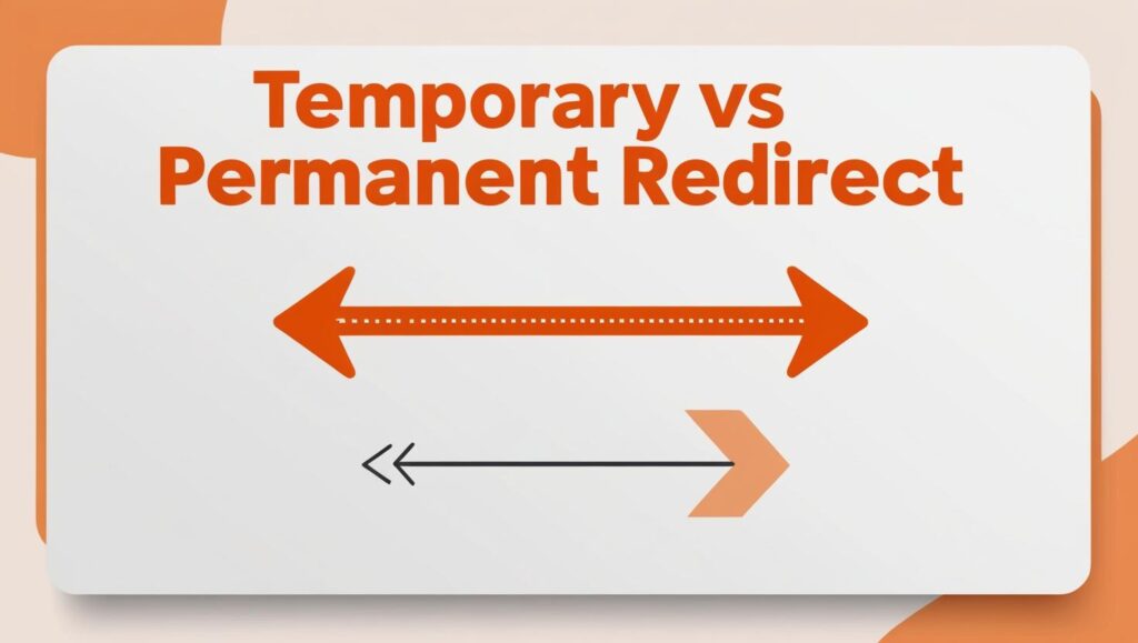 Temporary vs Permanent Redirect