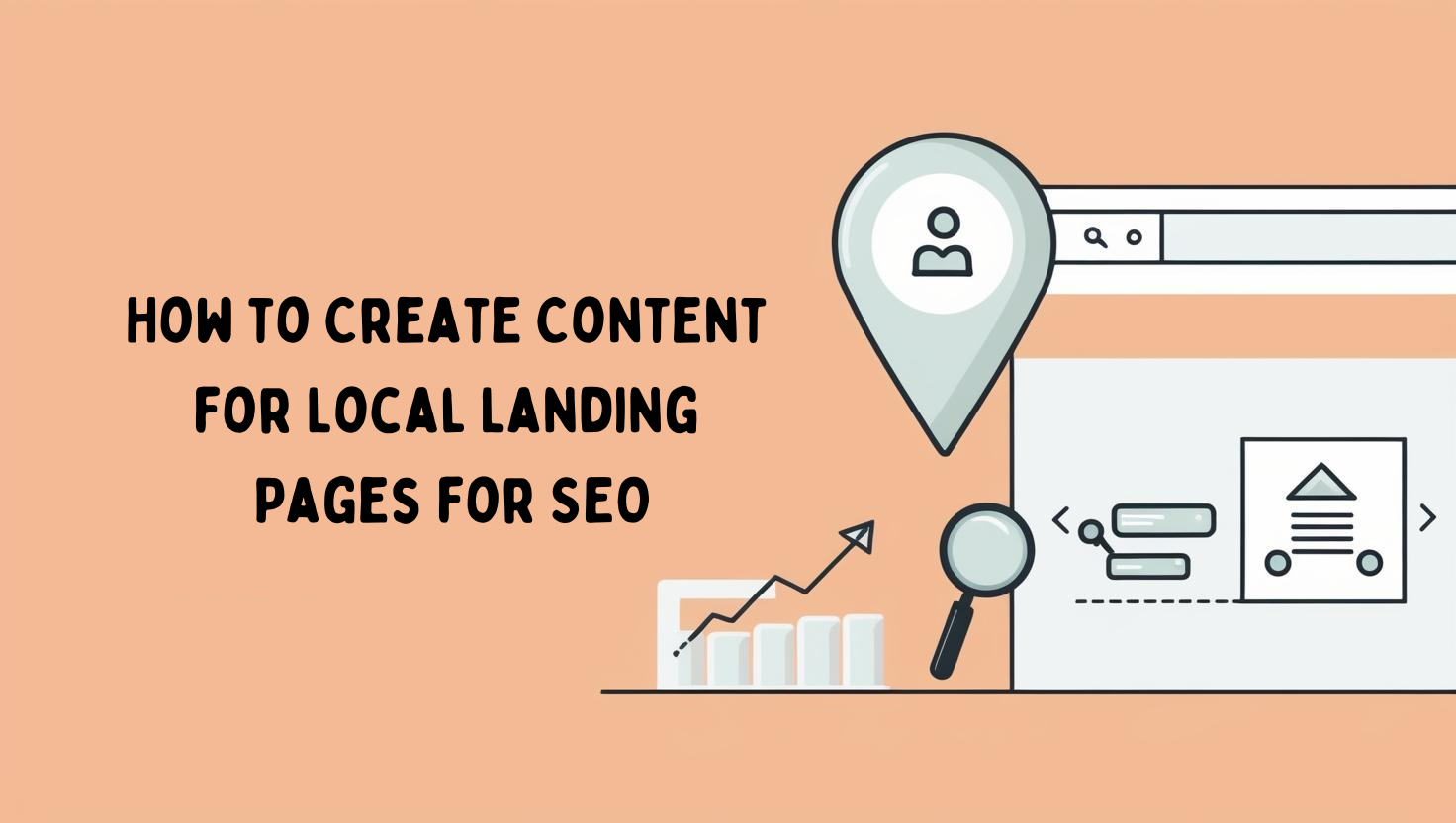 how to create content for local landing pages for seo