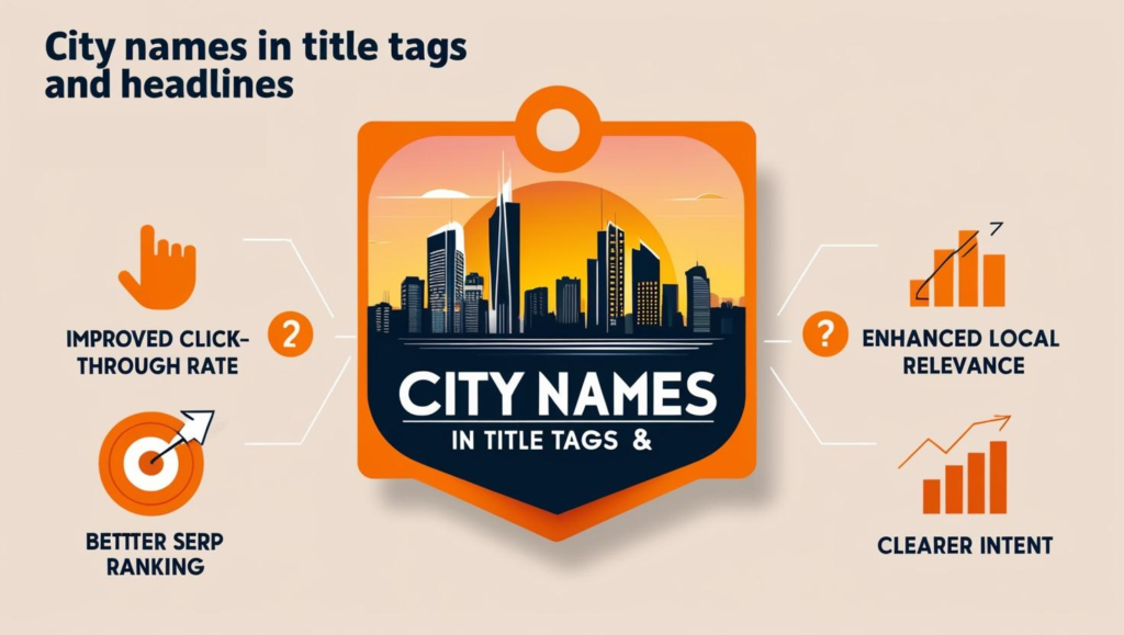 City Names in Title Tags and Headlines