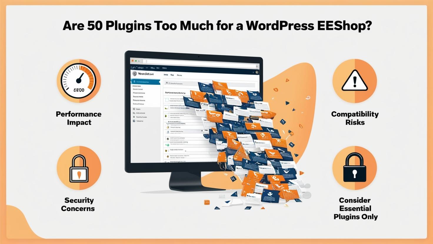 Are 50 Plugins Too Much for WordPress Eshop