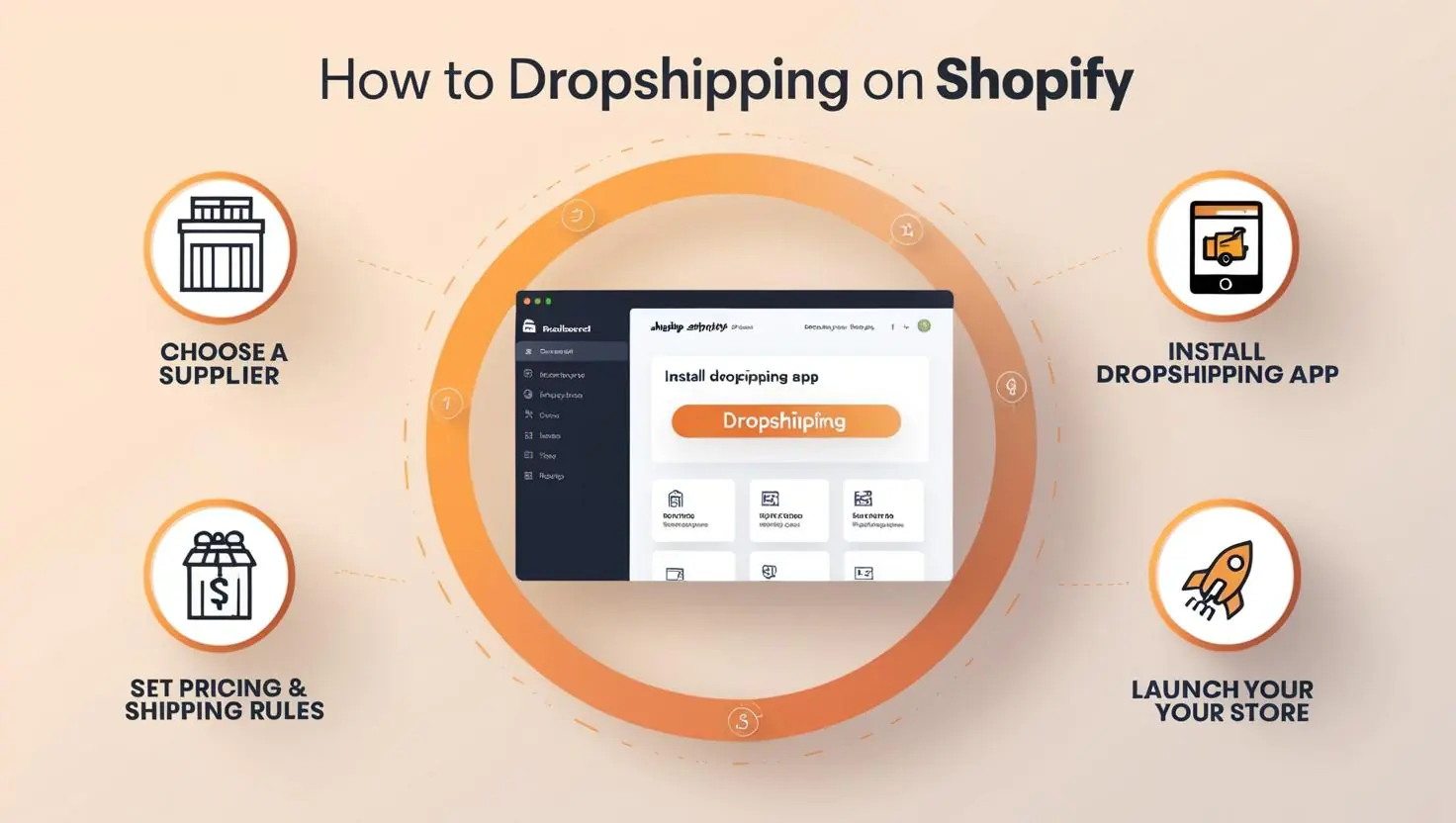how to dropshipping on shopify
