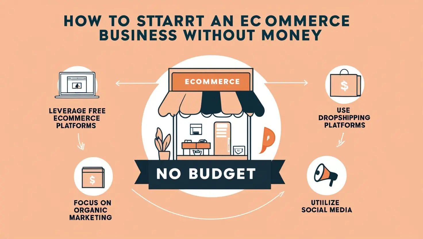 how to start a ecommerce business without money