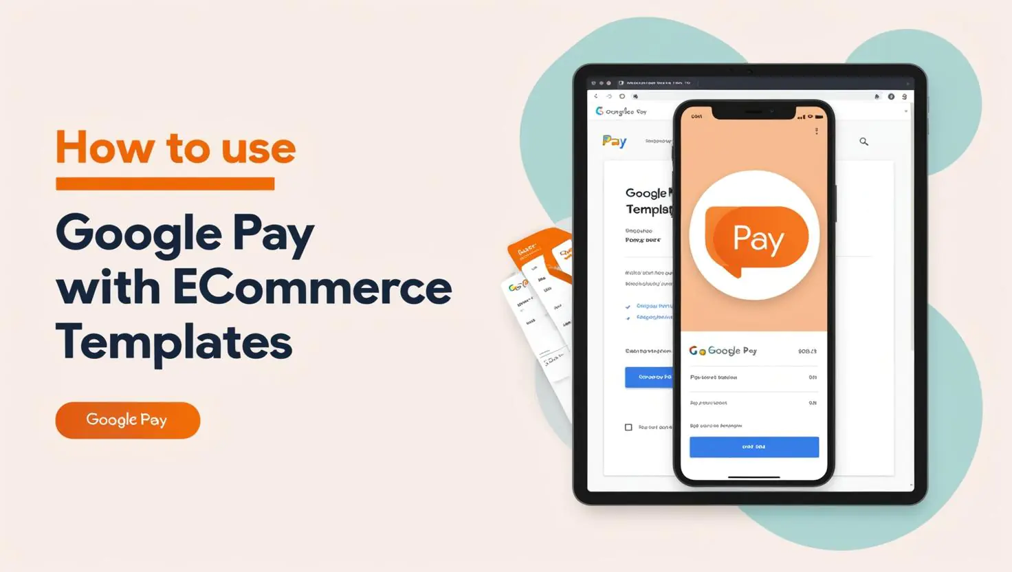 how to use google pay with ecommerce templates