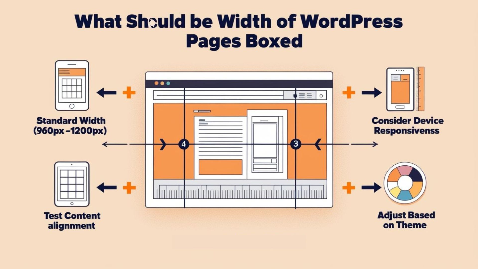 what should be width of wordpress pages boxed