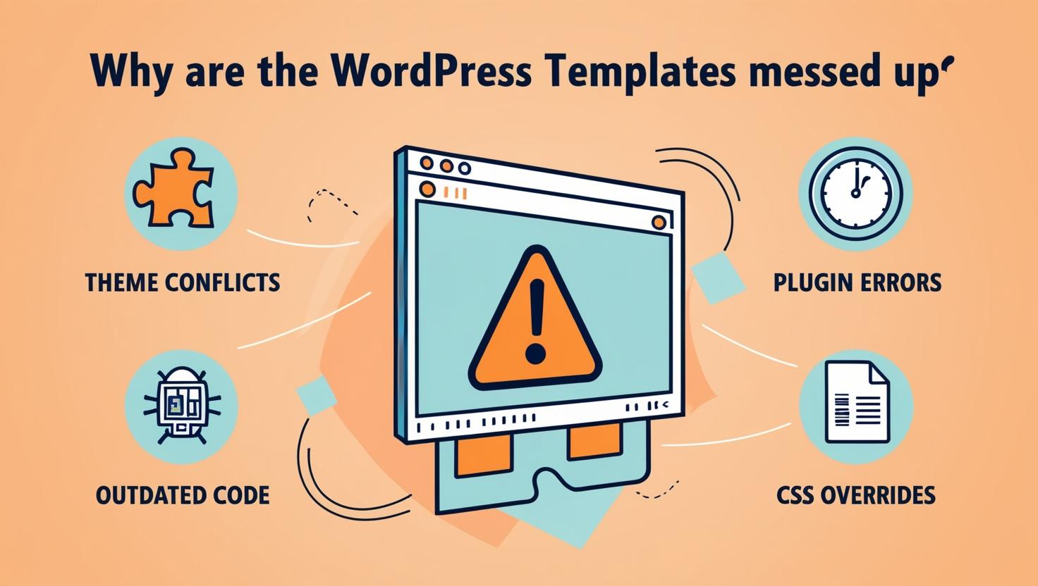 Why Are the WordPress Templates Messed Up