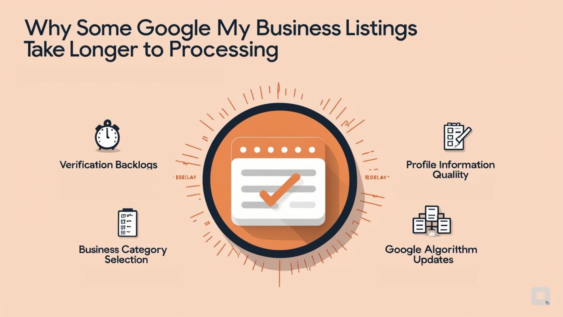 why some google my business taking longer to process