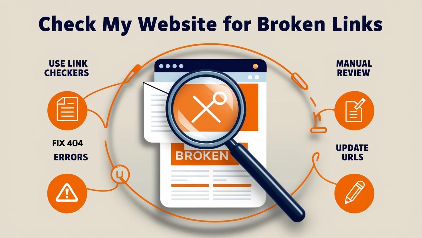check my website for broken links