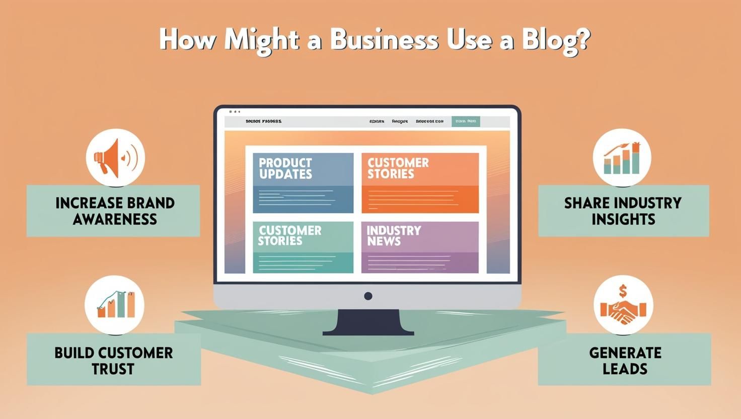 how might a business use a blog