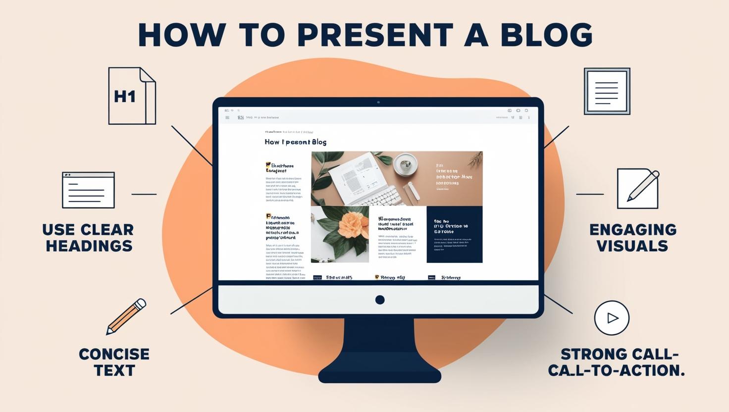how to present a blog