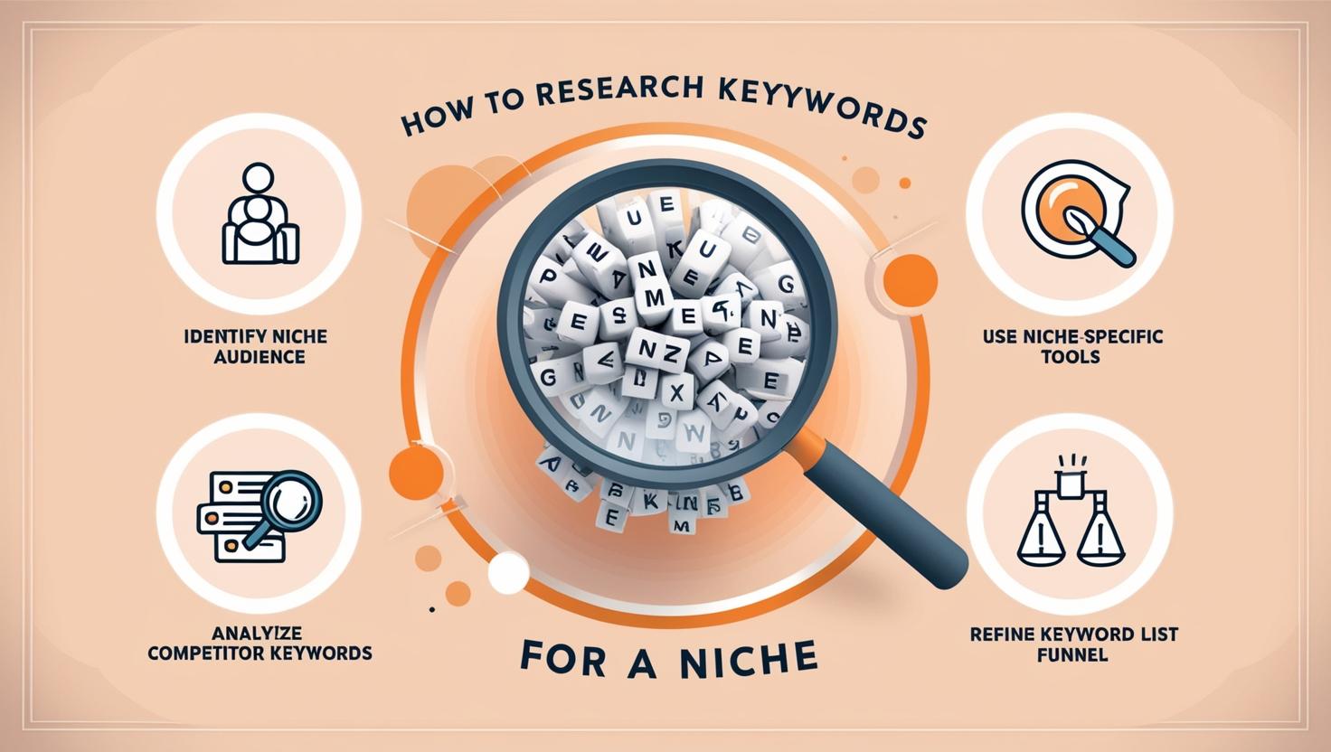 how to research keywords for a niche