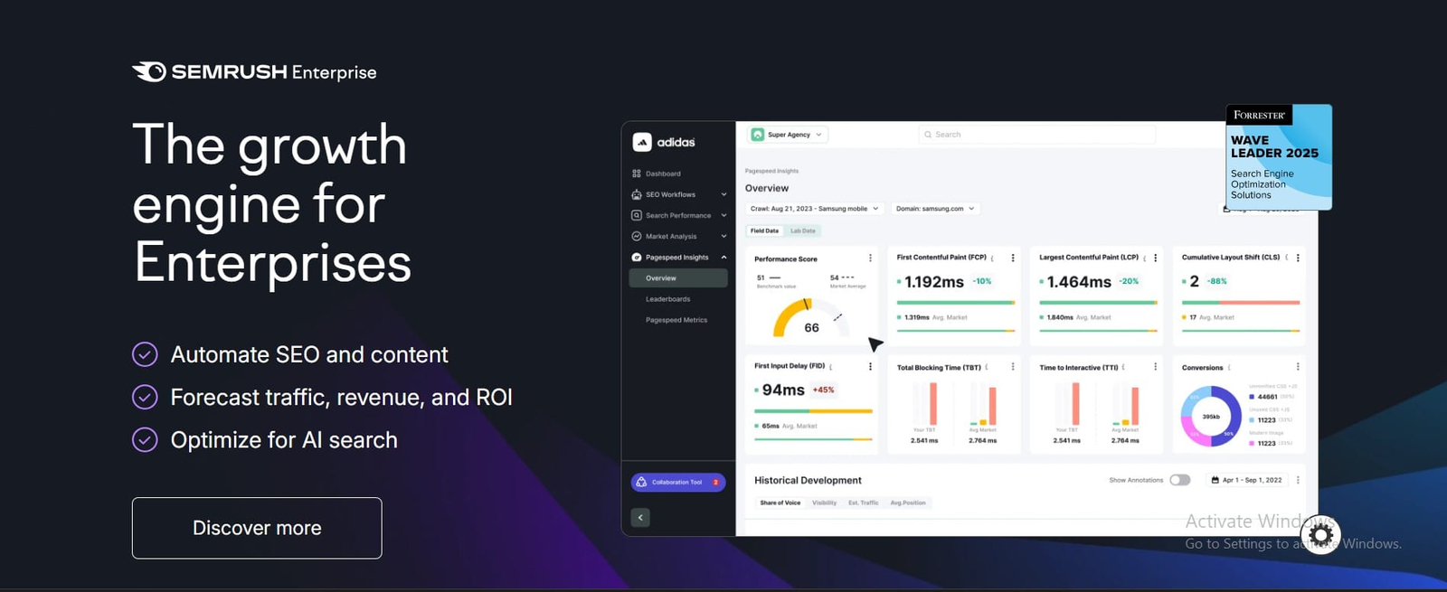 SEMRush Site Audit Tool