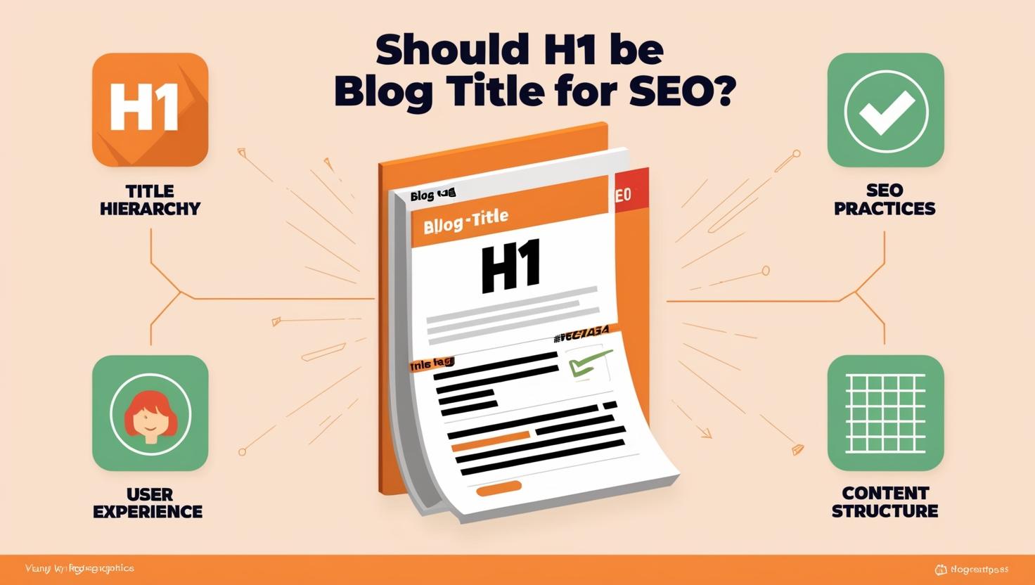 should h1 be blog title for seo