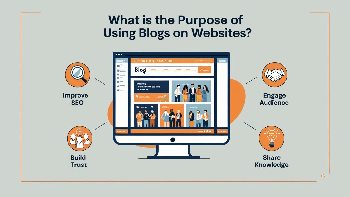 what is the purpose of using blogs on websites