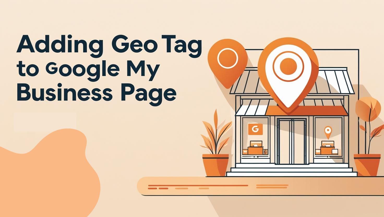 adding geo tag to google my business page