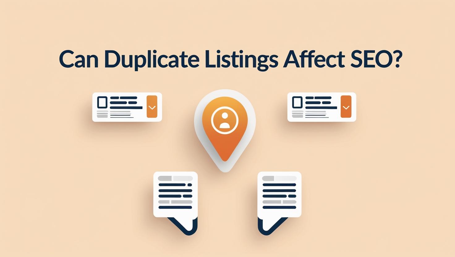 can duplicate yelp listings affect seo