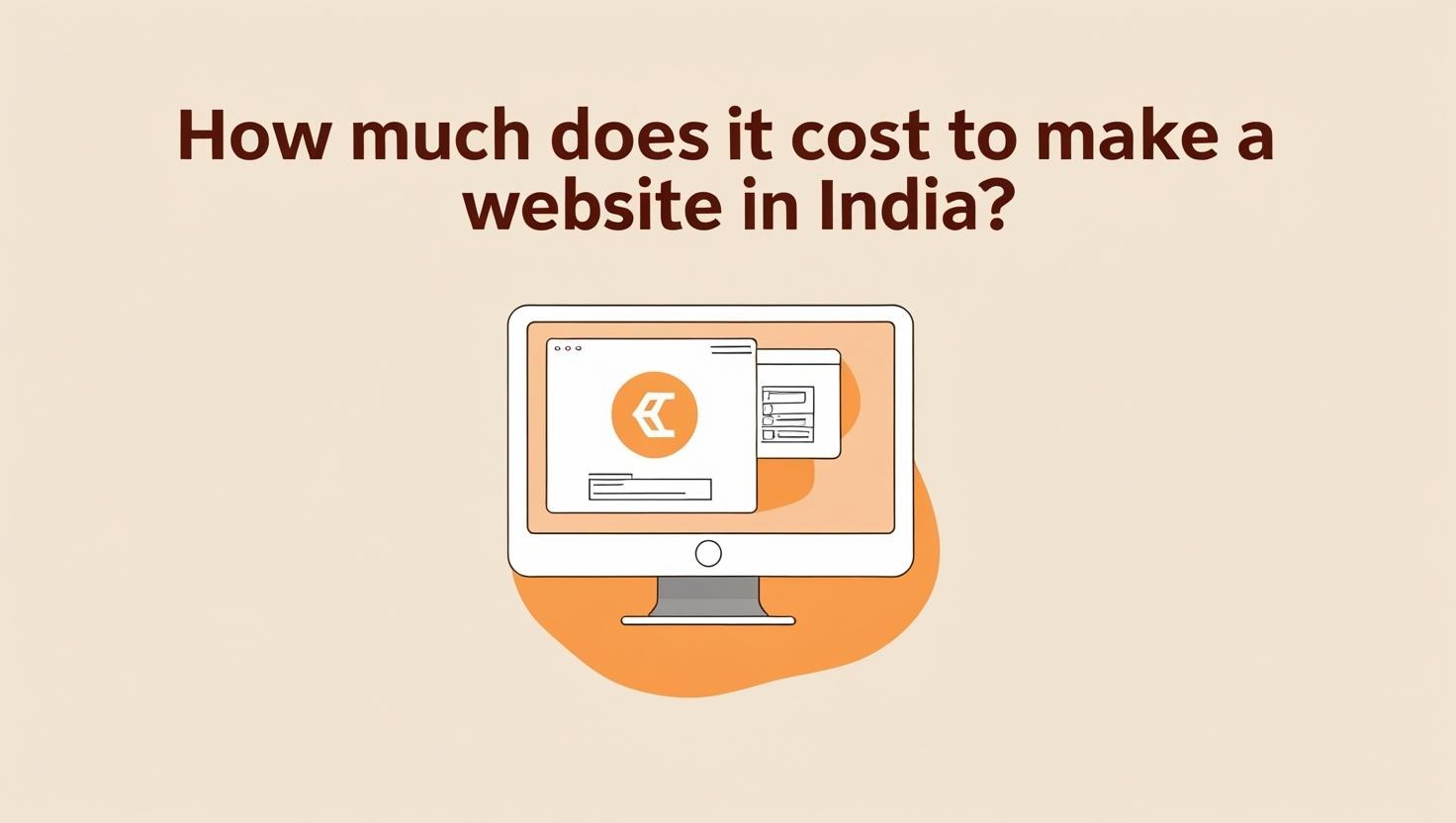 how much it cost to make website in india