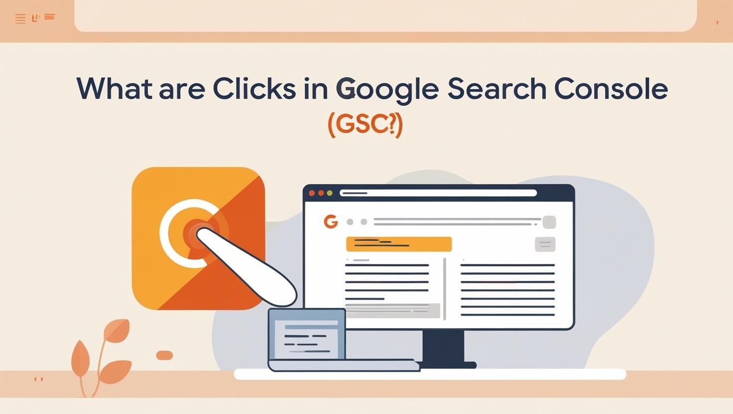what are clicks in gsc