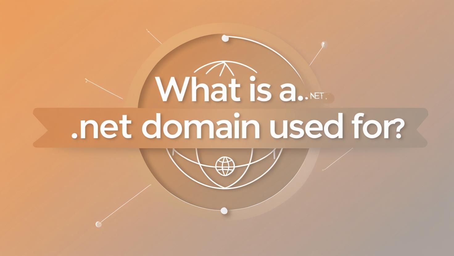 what is net domain used for