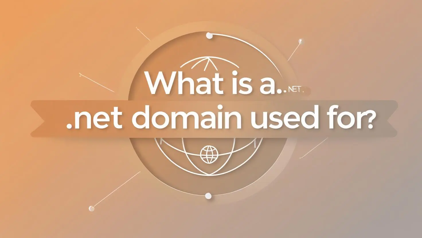 what is net domain used for