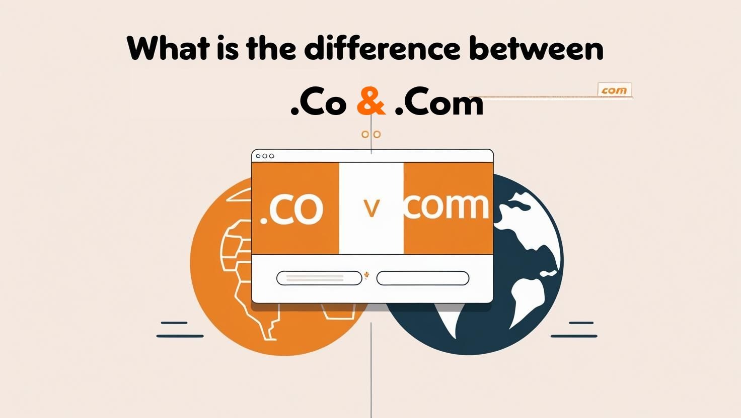 what is the difference between co and com