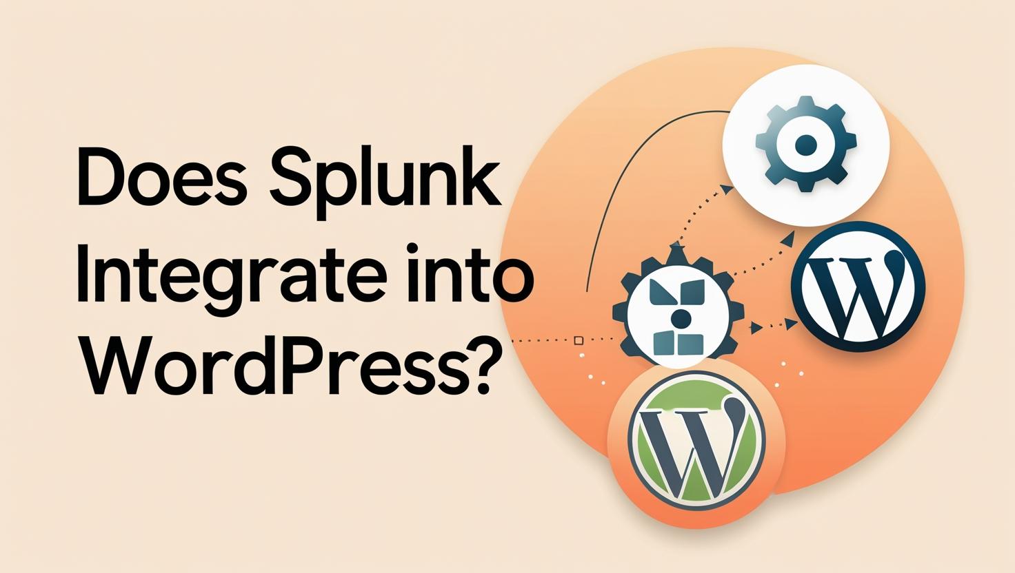 Does Splunk integrate into WordPress