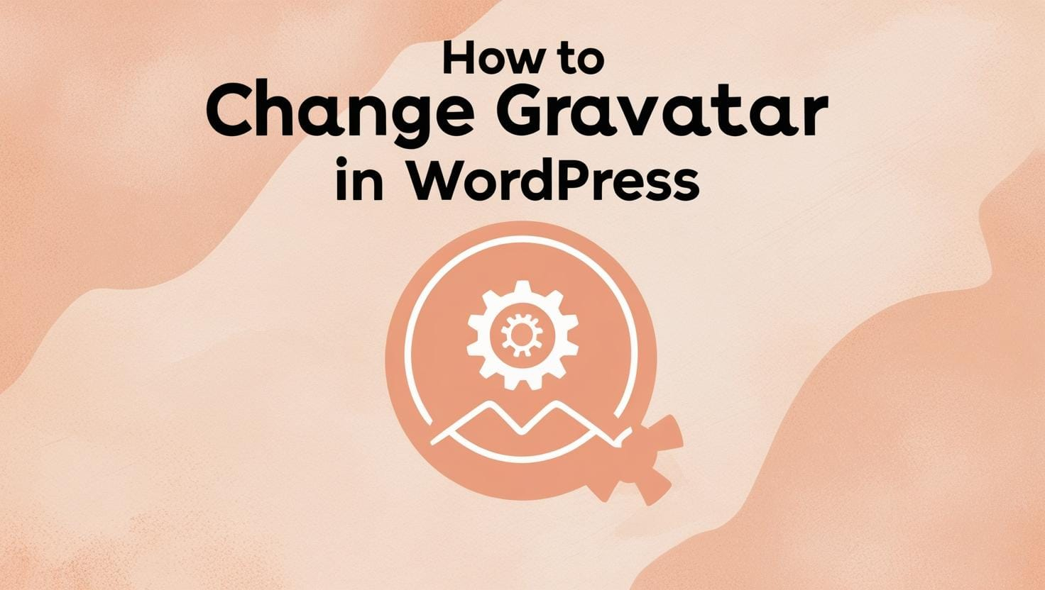 Change your Gravatar via Gravatar.com using your WordPress email.