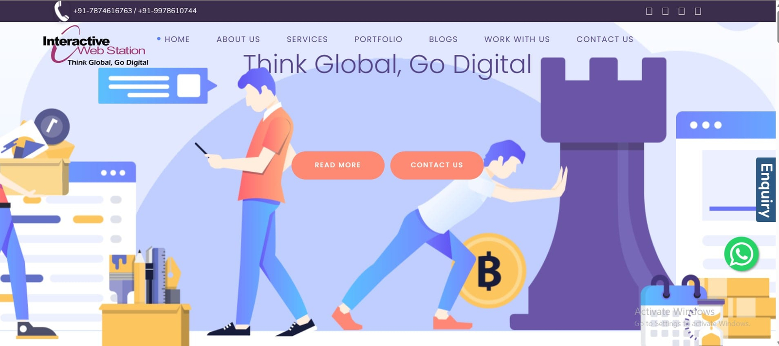 Interactive Webstation