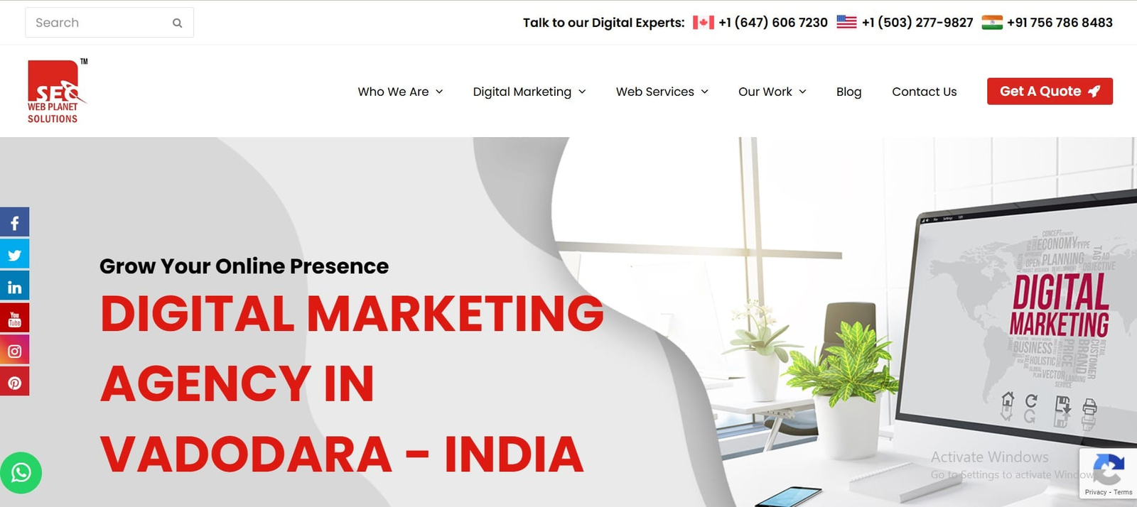 SEOWebPlanet Solutions