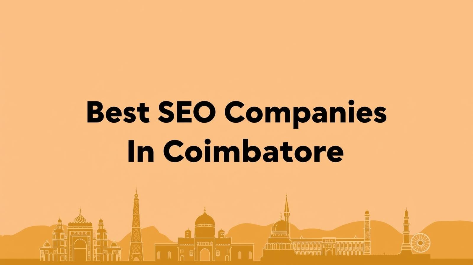 best seo companies in Coimbatore