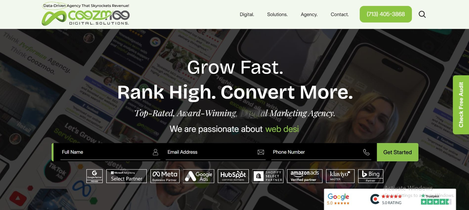 Coozmoo Digital. Solutions. Agency