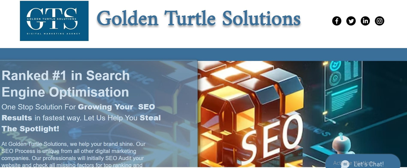GTS | GOLDEN TURTLE SOLUTIONS