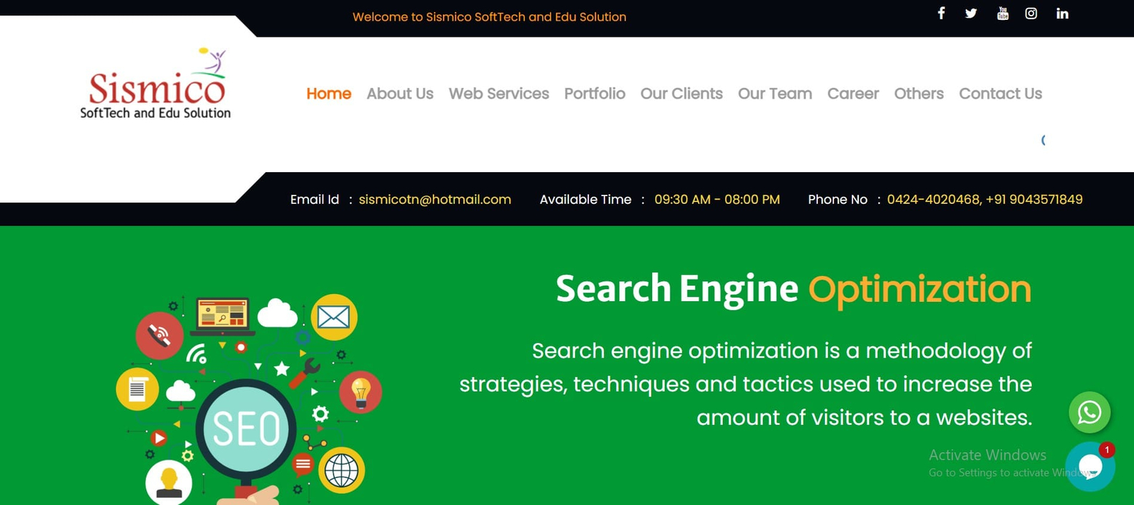 Sismico SoftTech and Edu Solution