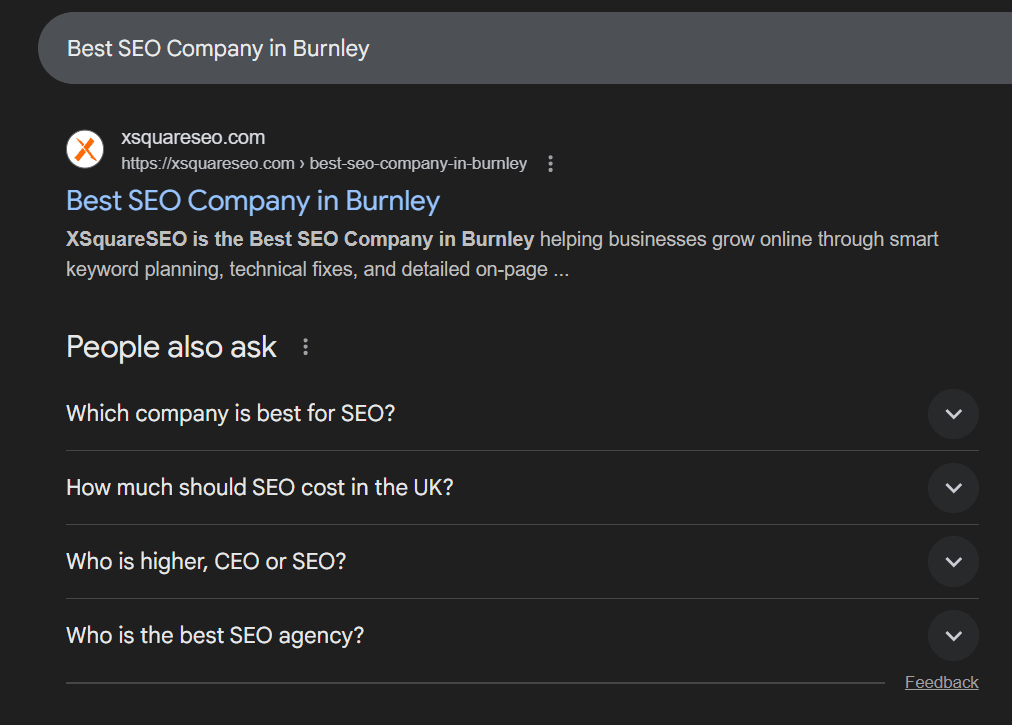 best seo company in burnley
