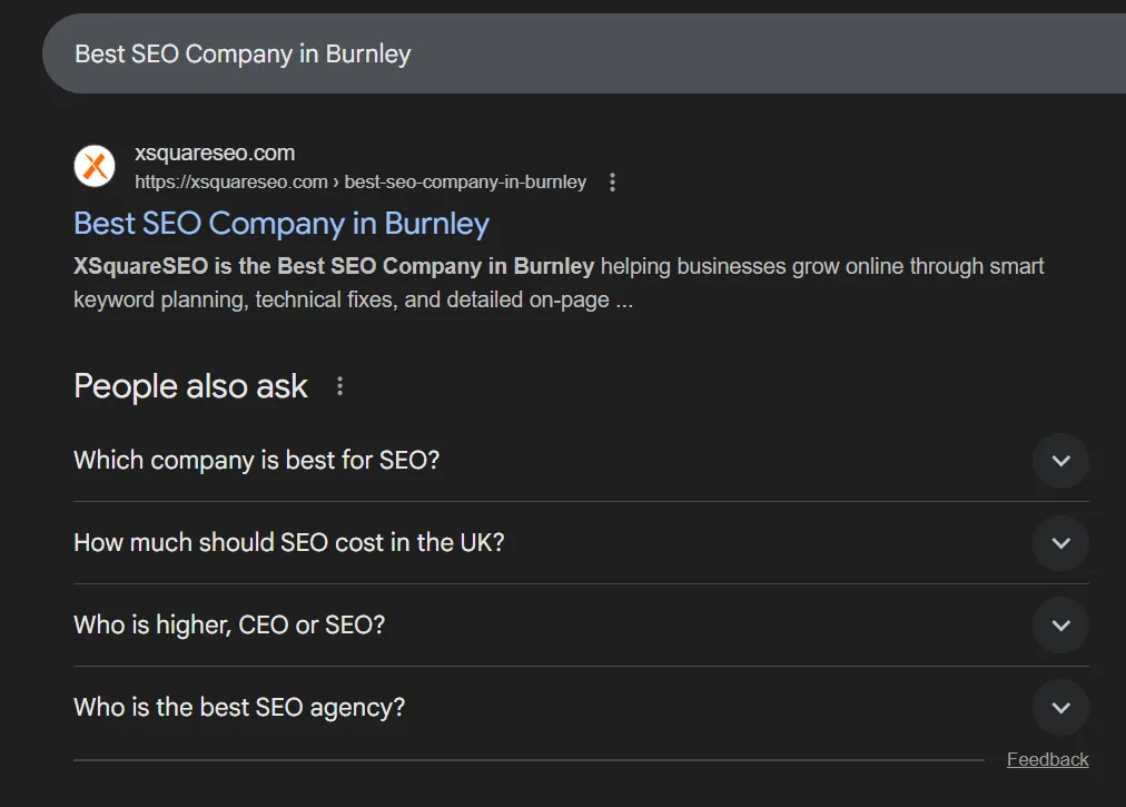 best seo company in burnley