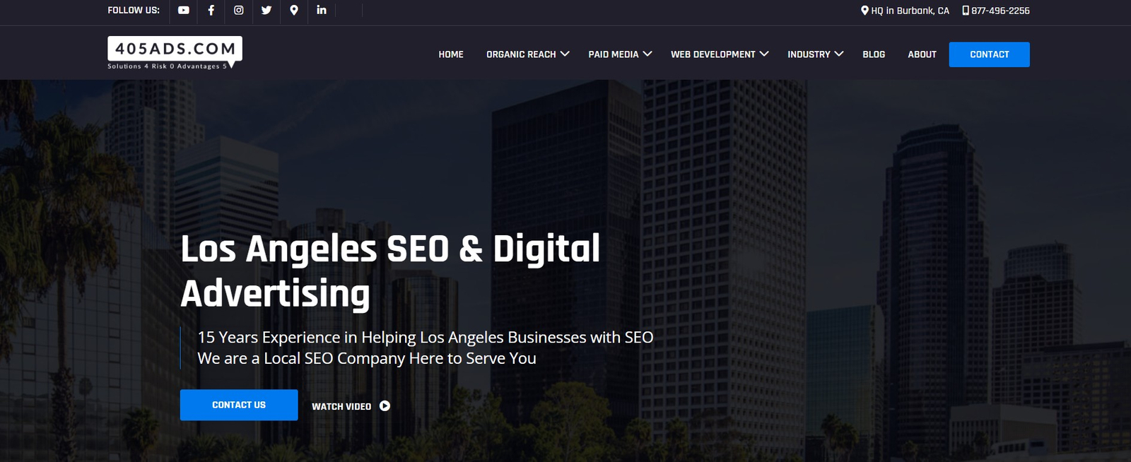 405 Ads SEO Los Angeles