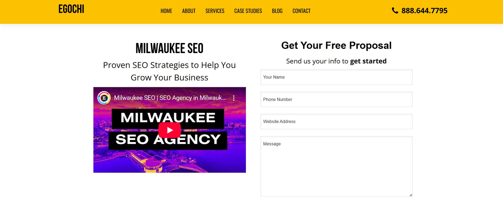 Egochi Milwaukee SEO Agency